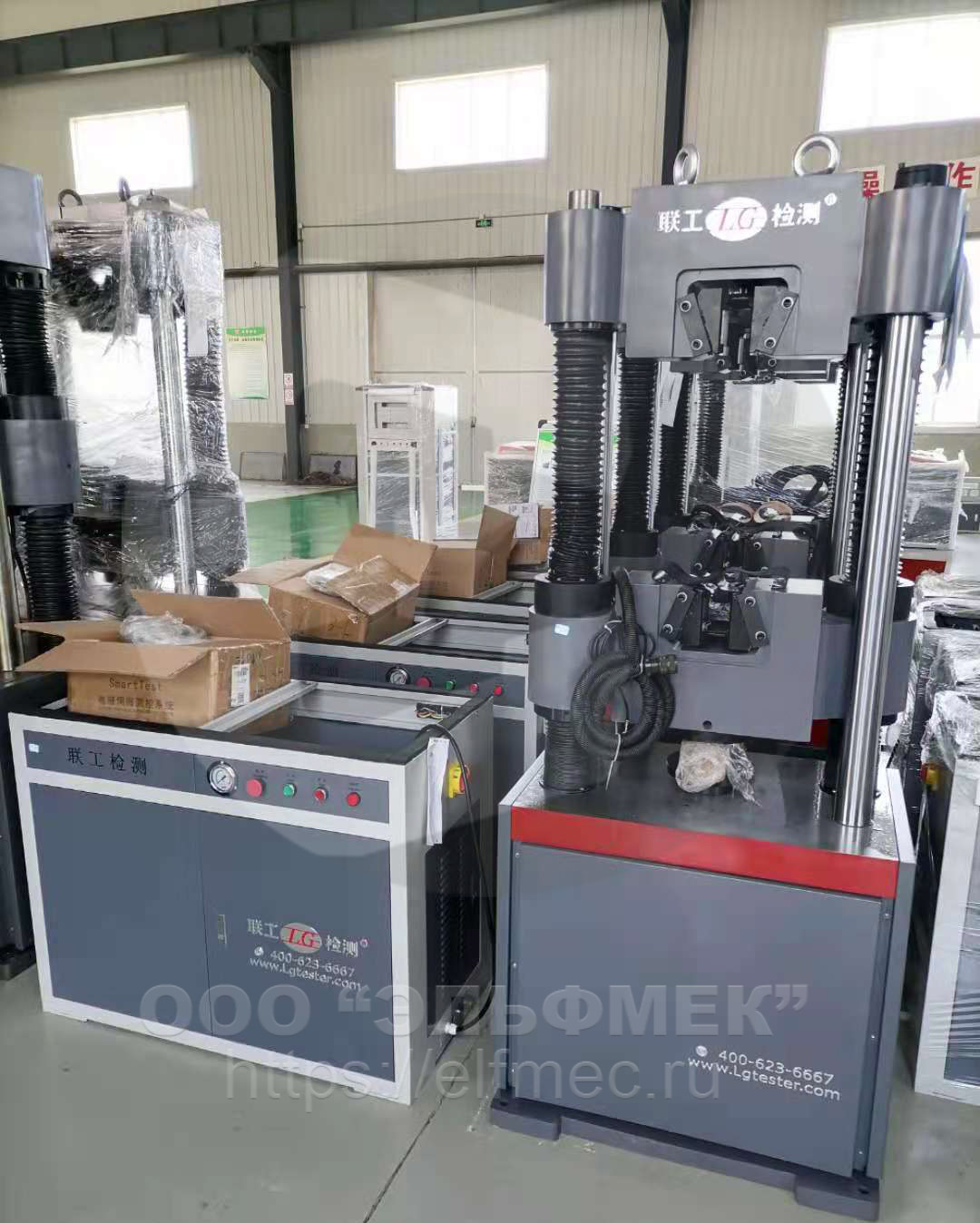 Испытательная машина Liangong WAW-600B отгрузка
