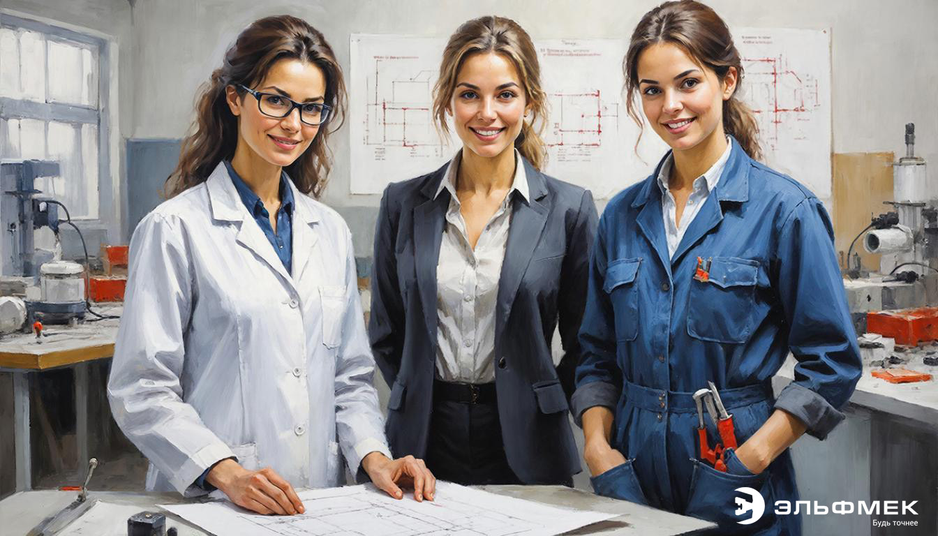 ООО Эльфмек поздравляет с 8 марта